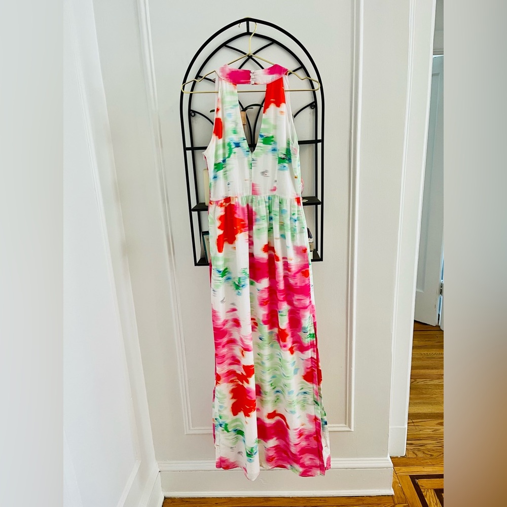MM Coture Maxi pink/painted dress